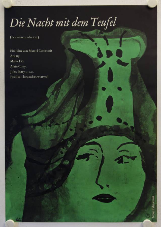 Die Nacht mit dem Teufel originales deutsches Filmplakat